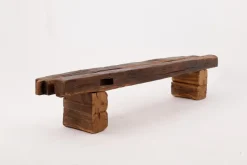 Pamono Brutalist Bench in Oak by Logniture Hot