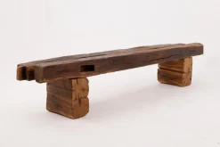 Pamono Brutalist Bench in Oak by Logniture Hot