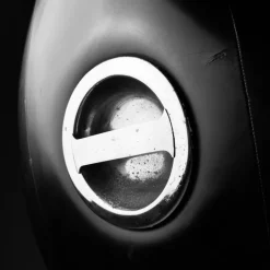 Pamono Brutalist Black Armchair from Boris Krstulović, Yugoslavia, Croatia, 1970s Online