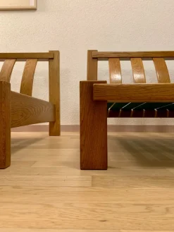 Pamono Brutalist Chairs in the style of Pierre Chapo, 1970s, Set of 2 Best