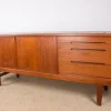 Pamono Brutalist Danish Teak Sideboard by Henning Kjærnulf for Vejle Stole, 1960s Discount