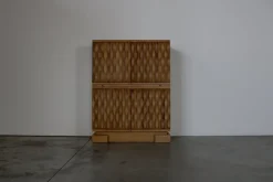 Pamono Brutalist Graphical Cabinet, Belgium, 1970s New