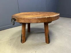 Pamono Brutalist Round Coffee Table, 1960s Discount