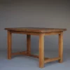 Pamono Brutalist Rustic Oak Dining Table from De Puydt, 1970s Online