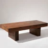 Pamono Brutalist Wooden Table, 1960s Outlet