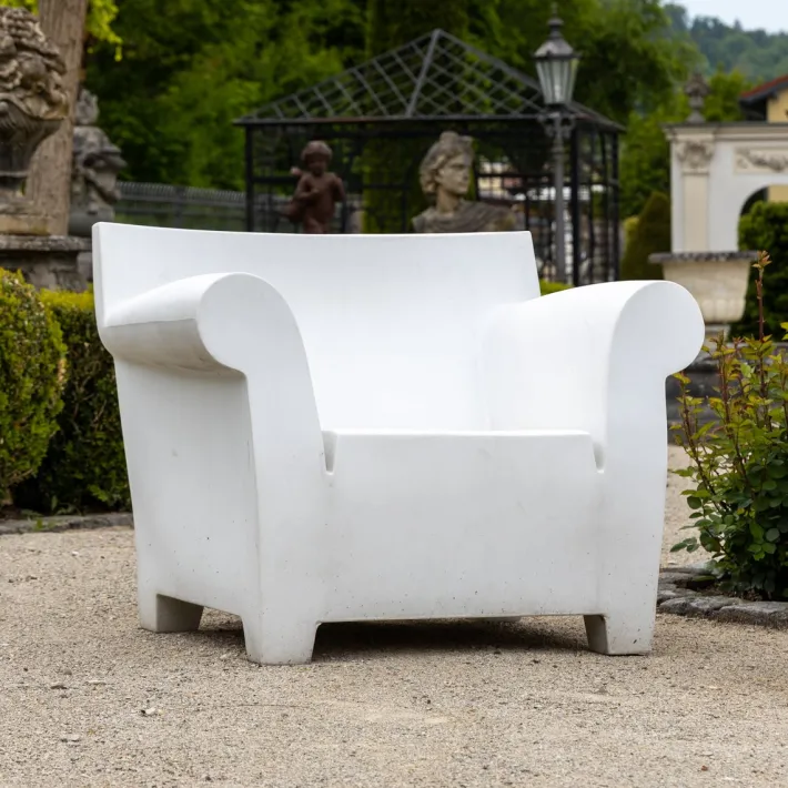 Pamono Bubble Club Outdoor Seating Set by Philippe Starck for Kartell, Set of 3 Best