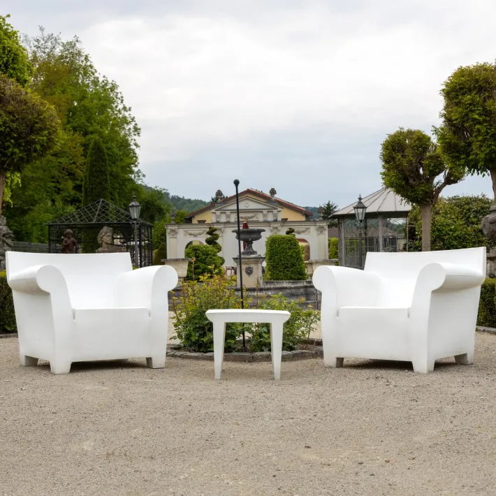 Pamono Bubble Club Outdoor Seating Set by Philippe Starck for Kartell, Set of 3 Best