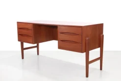 Pamono Bureau in Teak by Christian Moller, 1960s Sale