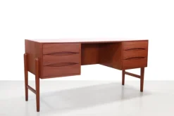 Pamono Bureau in Teak by Christian Moller, 1960s Sale