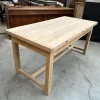 Pamono Butcher's Table in Solid Beech Outlet