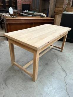 Pamono Butcher's Table in Solid Beech Outlet