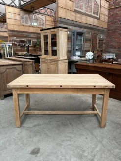 Pamono Butcher's Table in Solid Beech Outlet