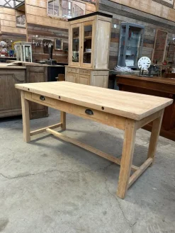 Pamono Butcher's Table in Solid Beech Outlet