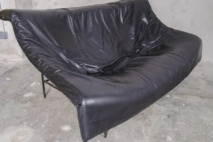 Pamono Butterfly Lounge Sofa by Gerard van den Berg for Montis, 1983