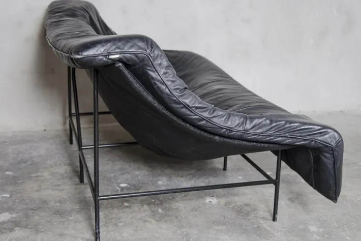 Pamono Butterfly Lounge Sofa by Gerard van den Berg for Montis, 1983