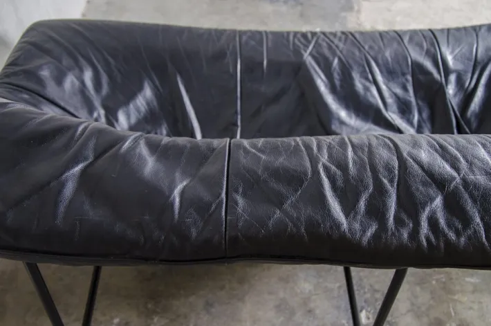 Pamono Butterfly Lounge Sofa by Gerard van den Berg for Montis, 1983