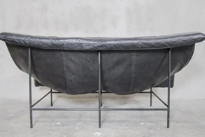 Pamono Butterfly Lounge Sofa by Gerard van den Berg for Montis, 1983