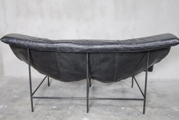 Pamono Butterfly Lounge Sofa by Gerard van den Berg for Montis, 1983