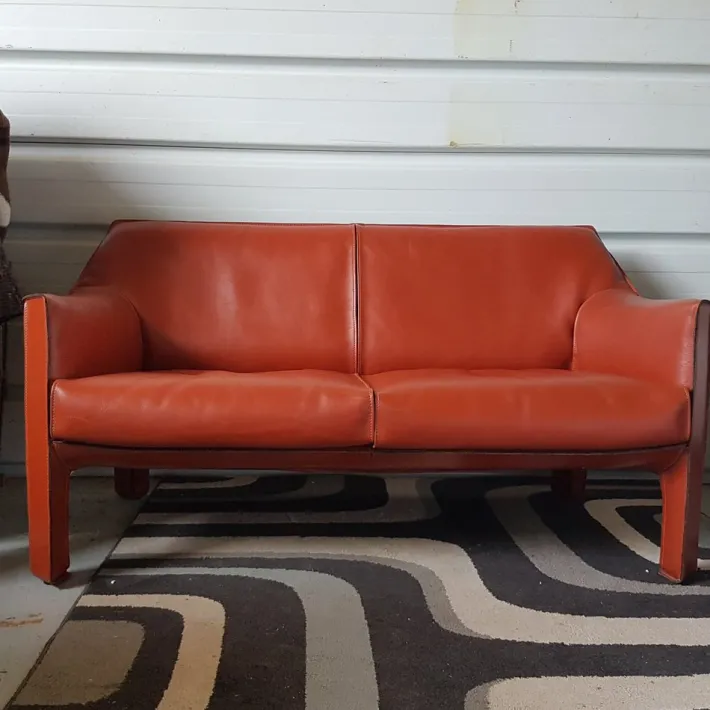 Pamono CAB 415 Sofa by Mario Bellini for Cassina, 1983 Discount