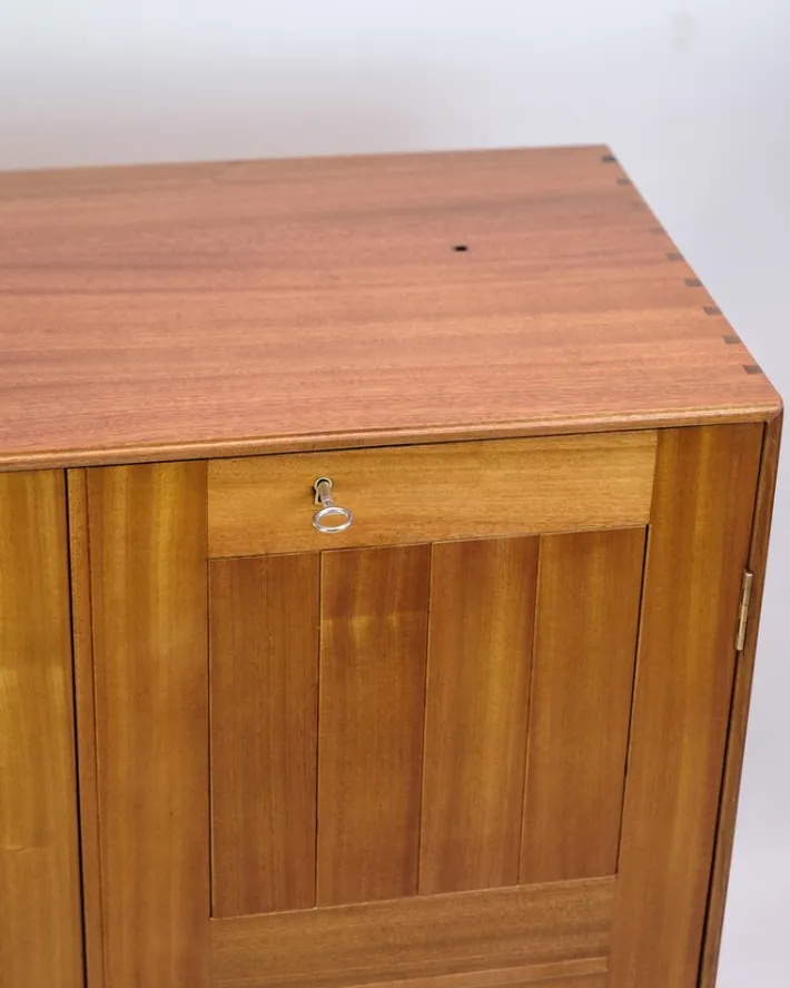 Pamono Cabinet in Mahogany by Mogens Koch for Rud. Rasmussen, 1970s Hot