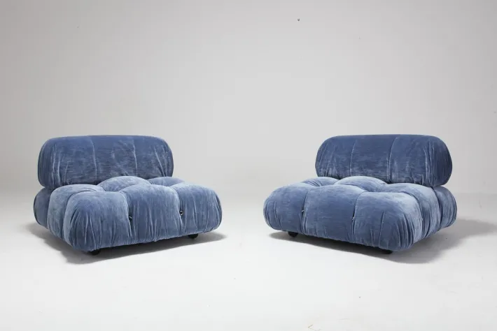 Pamono Camaleonda Lounge Chairs by Mario Bellini for B&B Italia / C&B Italia, Set of 2 Discount