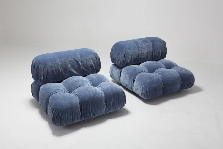 Pamono Camaleonda Lounge Chairs by Mario Bellini for B&B Italia / C&B Italia, Set of 2 Discount