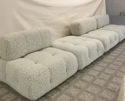 Pamono Camaleonda Sofa in White Bouclé, 2000s Online