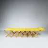 Pamono Camp Cot in Wood and Yellow Canvas, 1960s Outlet