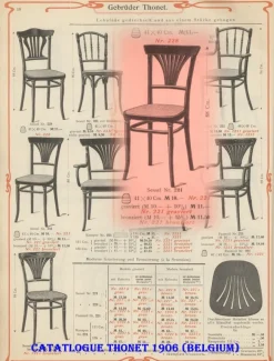 Pamono Caned Chairs by Michael Thonet for Gebrüder Thonet, Set of 6 Hot