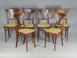 Pamono Caned Chairs by Michael Thonet for Gebrüder Thonet, Set of 6 Hot