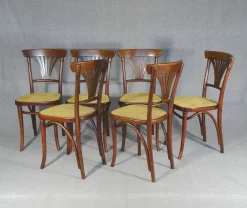Pamono Caned Chairs by Michael Thonet for Gebrüder Thonet, Set of 6 Hot