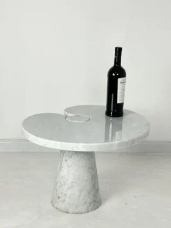 Pamono Carrara Marble Coffee Table by Angelo Mangiarotti for Skipper, 1971 Online