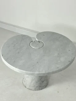 Pamono Carrara Marble Coffee Table by Angelo Mangiarotti for Skipper, 1971 Online