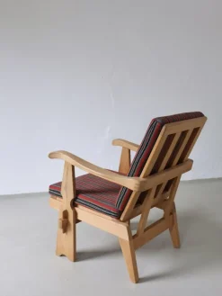 Pamono Carved Pine Lounge Chairs, Scandinavia, 1970s, Set of 2 New