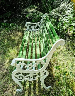 Pamono Cast Iron Garden Bench, 1920s Online
