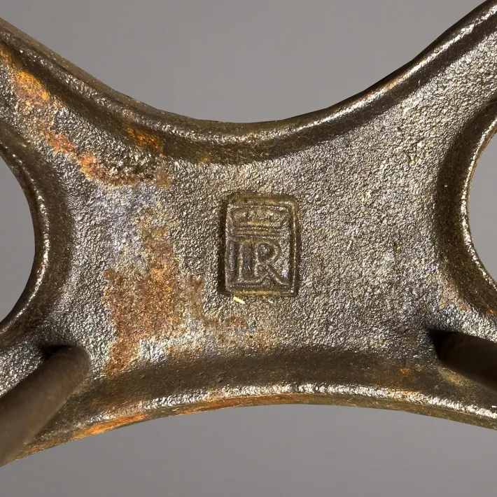 Pamono Cast Iron Garden Chairs after Karl Friedrich Schinkel from Lauchhammer Foundry, 20th Century, Set of 2 Best