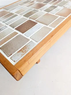 Pamono Ceramic Coffee Table from Maison Regain, 1970s Online