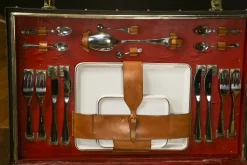 Pamono Ceramic Picnic Trunk, 1890s, Set of 39 Discount