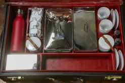 Pamono Ceramic Picnic Trunk, 1890s, Set of 39 Discount