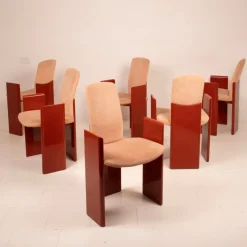 Pamono Chairs by Kinu di Motomi Kawakami for Arflex 1983, Set of 6 Outlet