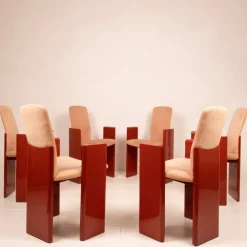 Pamono Chairs by Kinu di Motomi Kawakami for Arflex 1983, Set of 6 Outlet