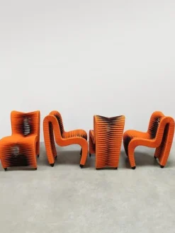 Pamono Chairs by Nuttapong Charoenkitivarakorn for Boonchucharoenkit, Set of 4 New