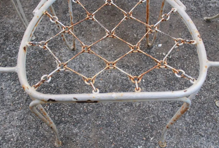 Pamono Chairs Garden Lio Carminati / Bridges to Home & Garden, Italy, in 1950, Set of 4 From Casa E Giardino Best