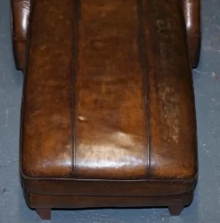 Pamono Chaise Lounge in Hand Dyed Leather New