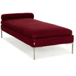Pamono Charles Fabric Lounger in Red from B&b Italia / C&b Italia Outlet