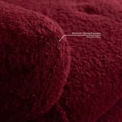 Pamono Charles Fabric Lounger in Red from B&b Italia / C&b Italia Outlet