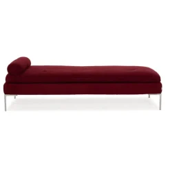 Pamono Charles Fabric Lounger in Red from B&b Italia / C&b Italia Outlet