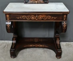 Pamono Charles X Marquetry Dressing Table, Early 19th Century Hot