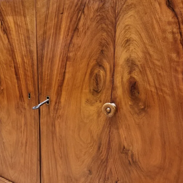 Pamono Charles X Walnut Sideboard, 1820s Best