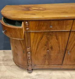 Pamono Charles X Walnut Sideboard, 1820s Best